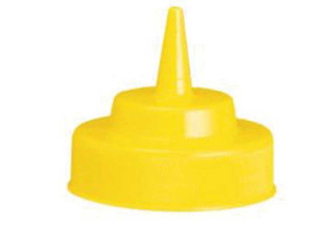 Tablecraft Yellow Cone Tip Top, 63 Millimeter -- 12 per case