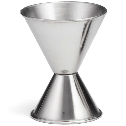 Tablecraft Stainless Steel Jigger, 1 and 1.5 Ounce -- 6 per case