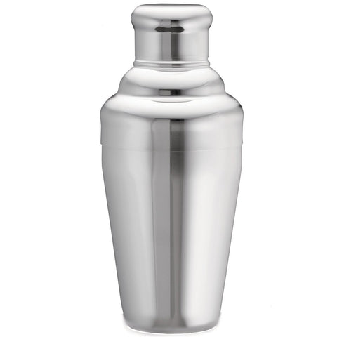 Tablecraft Premium Stainless Steel 3 Piece Bar Cocktail Shaker Set, 24 Ounce -- 4 per case.