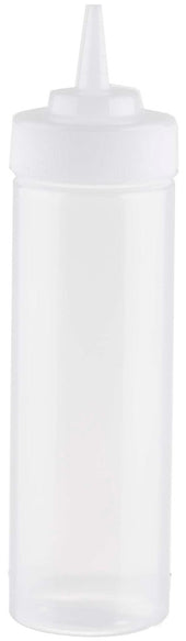Tablecraft Widemouth Natural Squeeze Bottle Dispenser, 12 Ounce -- 12 per case