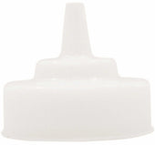 Tablecraft 53 mm Natural Wide Tip Top for Squeeze Bottle Dispenser -- 12 per case