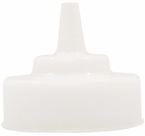 Tablecraft 53 mm Natural Wide Tip Top for Squeeze Bottle Dispenser -- 12 per case