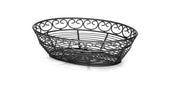Tablecraft Mediterranean Collection Oval Serving Basket, 9 x 6 1/4 x 2 1/4 inch