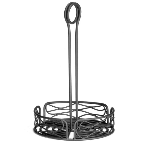 Tablecraft Round Mediterranean Versa Rack Condiment Rack, 7.80 inch Diameter -- 2 per case.