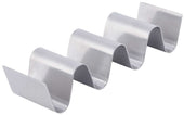 Tablecraft 3-4 Taco Taxi Stainless Steel Solid Taco Server -- 12 per case