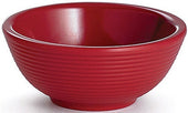 Tablecraft Melamine Red Round Ribbed Ramekin, 4 Ounce -- 12 per case