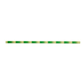 Tablecraft Individually Wrapped Bamboo Design Paper Straw, 7.75 inch -- 500 per case