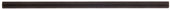 Tablecraft Black Solid Individually Wrapped Paper Straw, 10 inch -- 500 per case