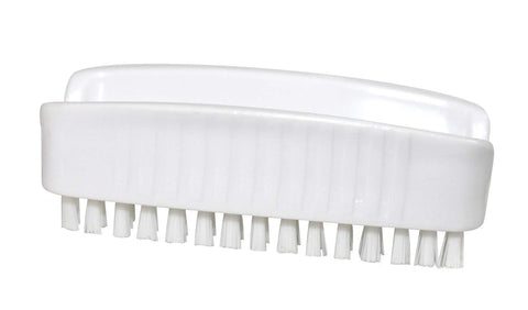 Impact Products White Plastic Hand and Nail Brush, 2 1/2 inch Length -- 12 per case.