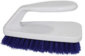Impact Products Blue/White Plastic Iron Handle Scrub Brush, 6 1/4 inch Length -- 6 per case.
