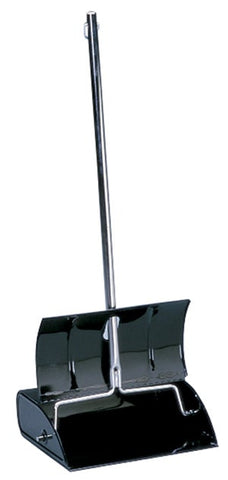 Impact Products Black Metal Lobby Dust Pan with Cover, 36 inch Height x 12 inch Width x 10 inch Depth -- 6 per case.