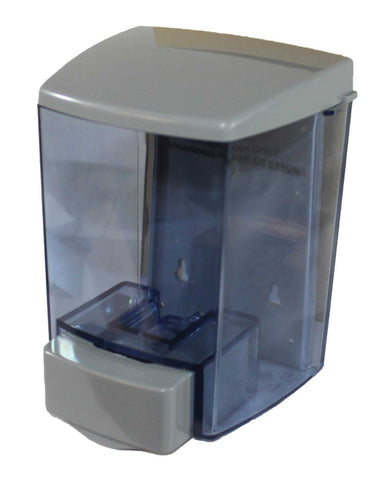 Impact Products Foam-eeze Gray Bulk Foam Soap Dispenser, 6 1/4 inch Length x 4 1/2 inch Width x 4 inch Height -- 12 per case.