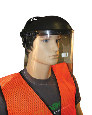 Impact Products Polycarbonate Clear Face Shield, 8 inch Height x 15 1/2 inch Width -- 100 per case.