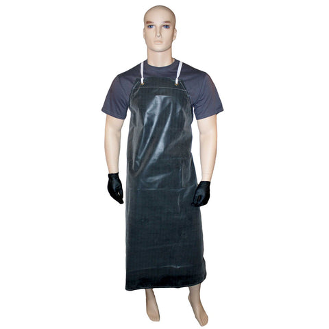 Impact Products Black Medium Weight Neoprene Apron, 35 inch -- 12 per case.