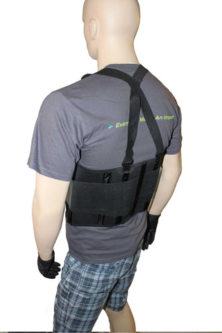 Impact Standard Large Back Support with Suspender -- 10 per case