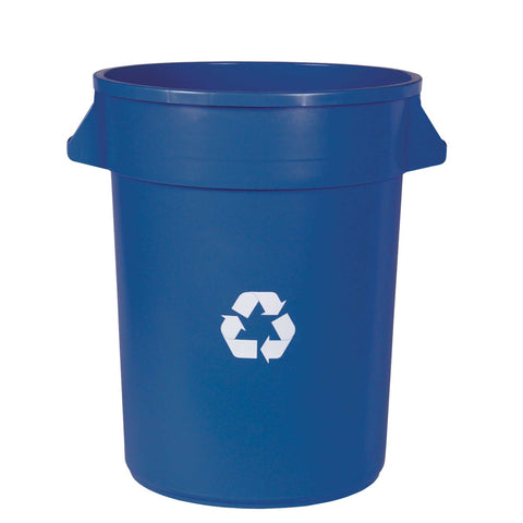Impact Products Advanced Gator Blue Recycle Container, 44 Gallon -- 4 per case.