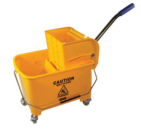 Impact Products Yellow Bucket and Wringer, 21 Quart.