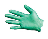 Impact Products The Protected Chef Green Large Disposable Vinyl Powdered General Purpose Glove.