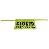 Impact Products Large Closed for Cleaning Safety Sign Pole, 30-44 inch Length x 11 1/3 inch Height -- 6 per case.