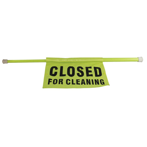 Impact Products Large Closed for Cleaning Safety Sign Pole, 30-44 inch Length x 11 1/3 inch Height -- 6 per case.
