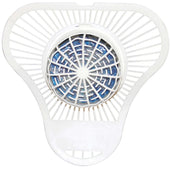 Impact Deodorized Urinal Screen with Blue Dye Green Apple Parafree -- 12 per case.
