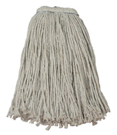 Impact Products Valumax White Regular Screw Type Cotton Cut End Wet Mop Head, 24 Ounce -- 12 per case.