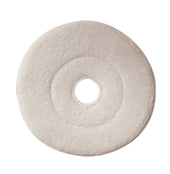 Impact Products White Microfiber High Speed Burnishing Pad, 19 inch -- 5 per case.