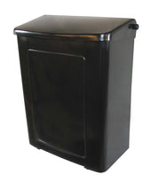 Impact Products Plastic Black Safe Use Sanitary Napkin Receptacle, 8.75 inch Length x 4.6 inch Width x 10.75 inch Height -- 4 per case.