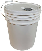 Impact White Pail with Galvanized Handle, 5 Gallon -- 5 per case