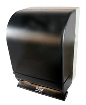 Impact Products ClearVu Gray Push Bar Roll Towel Dispenser, 15 3/4 inch Length x 10 1/2 inch Width x 8 3/4 inch Height.