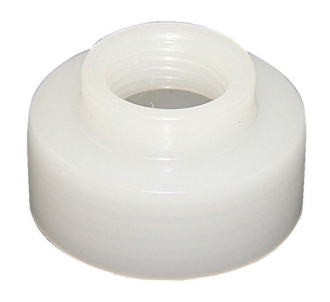 Impact Products Plastic White Threaded Cap -- 100 per case.