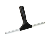 Impact Products Black/Silver Household Window Squeegee, 12 inch Length x 6 1/2 inch Width x 1 inch Height -- 6 per case.
