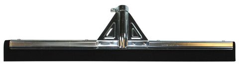 Impact Products Silver/Black Heavy-Duty Metal Moss Squeegee, 22 inch Width x 2 inch Height -- 10 per case.