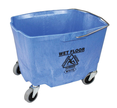 Impact Products Blue Downpress Wringer and Bucket Combo, 35 Quart.