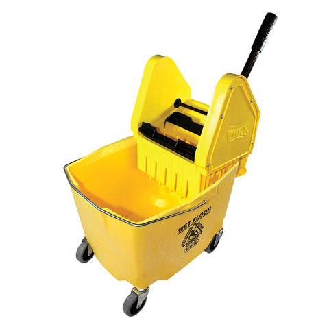 Impact Products Yellow Downpress Wringer and Bucket Combo, 26-35 Quart.