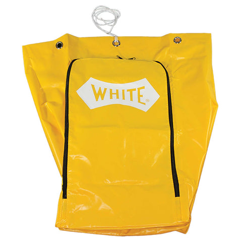 Impact Products Janitor Cart with 25 Gallon Yellow Vinyl Bag -- 24 per case.