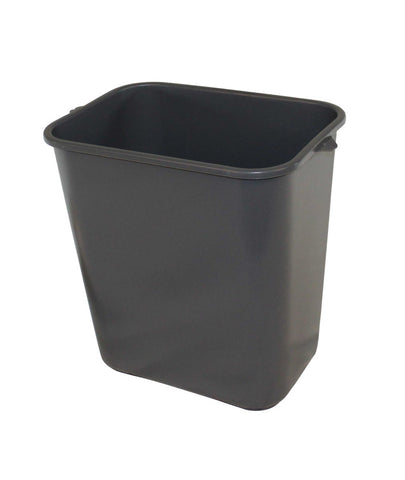 Impact Products Plastic Pinchm Gray Soft Sided Wastebasket, 28 Quart -- 12 per case.