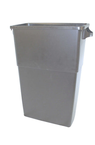 Impact Products Gray Thin Bin Container, 23 Gallon -- 4 per case.