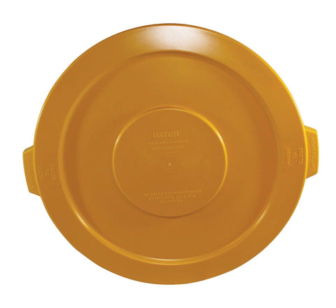 Impact Products Advanced Gator Yellow Lid Only, 22 inch Dia x 1 1/4 inch Height -- 6 per case.