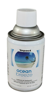 Impact Products Ocean Breeze Metered Air Freshener, 7 Ounce Aerosol -- 12 per case.