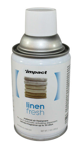 Impact Products Fresh Cotton Metered Air Freshener, 7 Ounce Aerosol -- 12 per case.