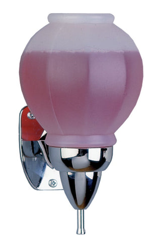 Impact Products Value Plus Translucent/Chrome Globe Soap Dispenser, 5.5 x 4 x 7.25 inch -- 12 per case.