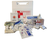Impact Products White 50 Person First Aid Kit, 10 1/2 inch Width x 11 inch Height x 3 inch Depth -- 6 per case.