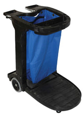 Impact Products Gator Compact Cart with 25 Gallon Blue Vinyl Bag, 38 3/4 inch Length x 20 3/4 inch Width x 32 1/2 inch Height.