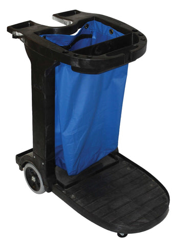 Impact Products Gator Compact Cart with 25 Gallon Blue Vinyl Bag, 38 3/4 inch Length x 20 3/4 inch Width x 32 1/2 inch Height.