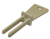 Impact Products Beige Key for Locking Cabinet Wall Bracket, 6.25 x 3 x 3 inch -- 10 per case.