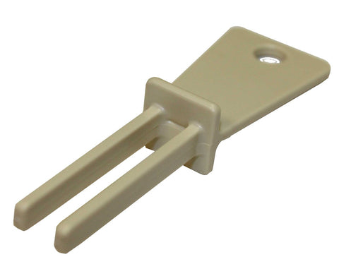 Impact Products Beige Key for Locking Cabinet Wall Bracket, 6.25 x 3 x 3 inch -- 10 per case.