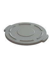 Impact Products Value Plus Gray 10 Gallon Container Lid Only, 15 5/8 inch Dia x 2 inch Height -- 6 per case.