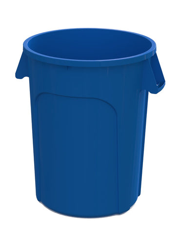 Impact Products Value Plus Plastic Blue Container, 32 Gallon -- 5 per case.