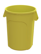 Impact Products Value Plus Plastic Yellow Container, 44 Gallon -- 4 per case.
